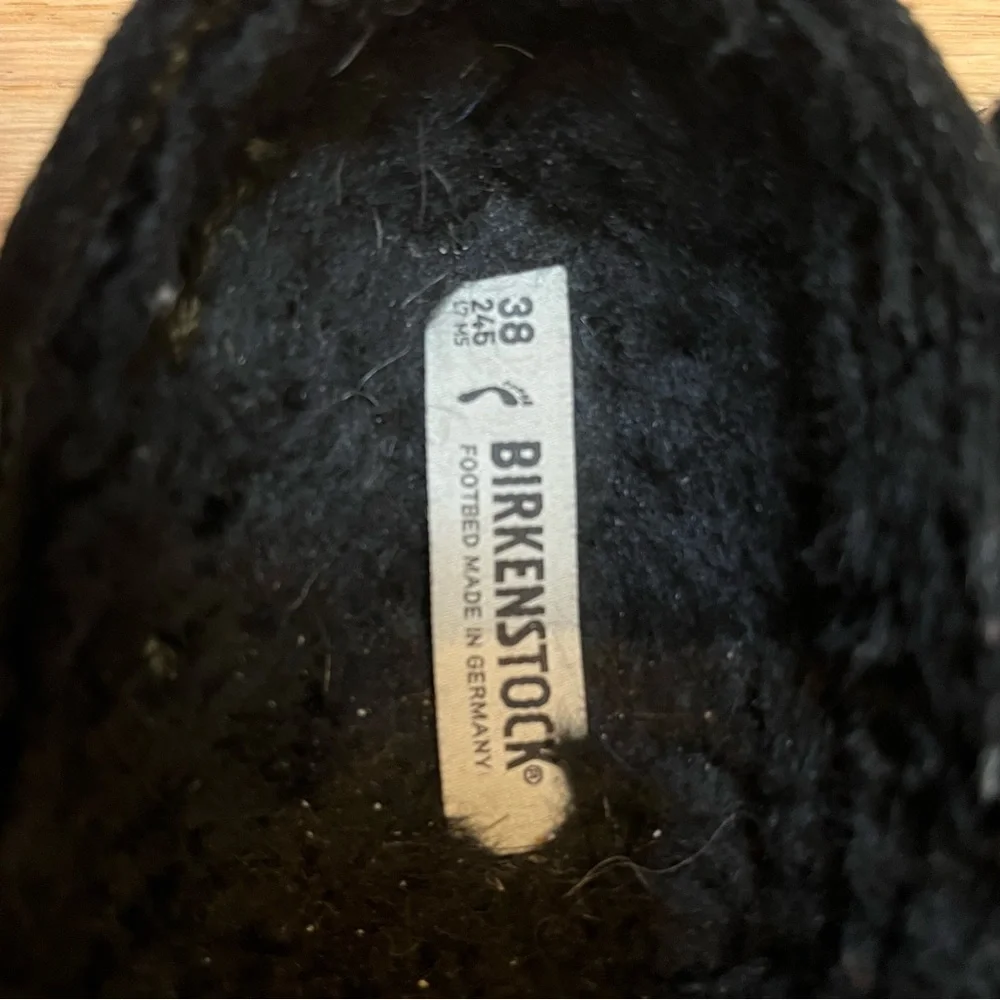 Birkenstock Buckley black shearling mules - Picture 3 of 3